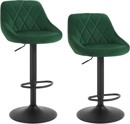 Woltu bar stools dark green - woltu,